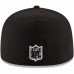 Men's Washington Redskins New Era Black B-Dub 59FIFTY Fitted Hat 2513435